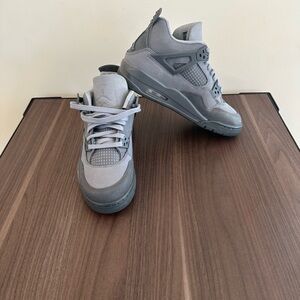 Jordan 4 retro Paris Olympic wet cement boys sz 6.5Y or women’s sz 8